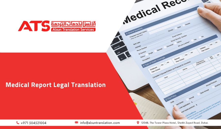 Medical Report Legal Translation