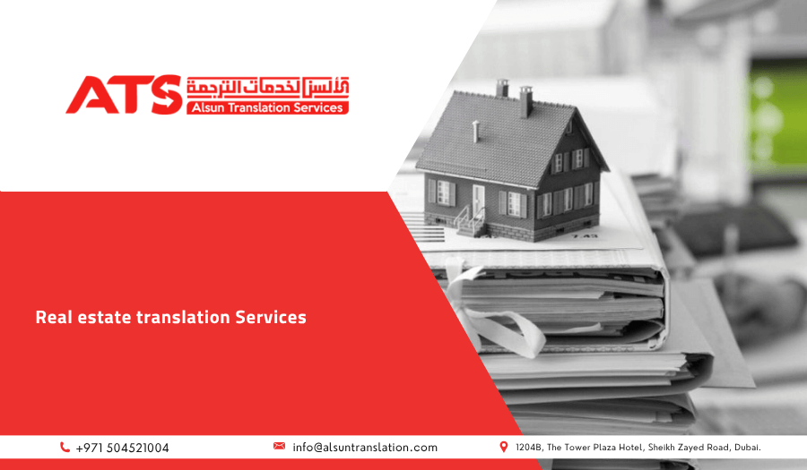 Real Estate Translation Services in Dubai
